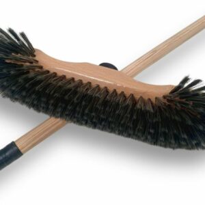 Alternative view of Balai demi tête fibres PET grises | Sortie 50 mm | Haute qualité KAROP'S