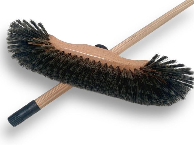 Balai demi tête fibres PET grises | Sortie 50 mm | Haute qualité KAROP'S – Image 2