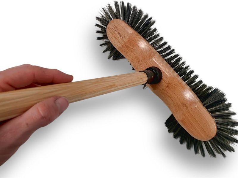 Balai demi tête fibres PET grises | Sortie 50 mm | Haute qualité KAROP'S – Image 5