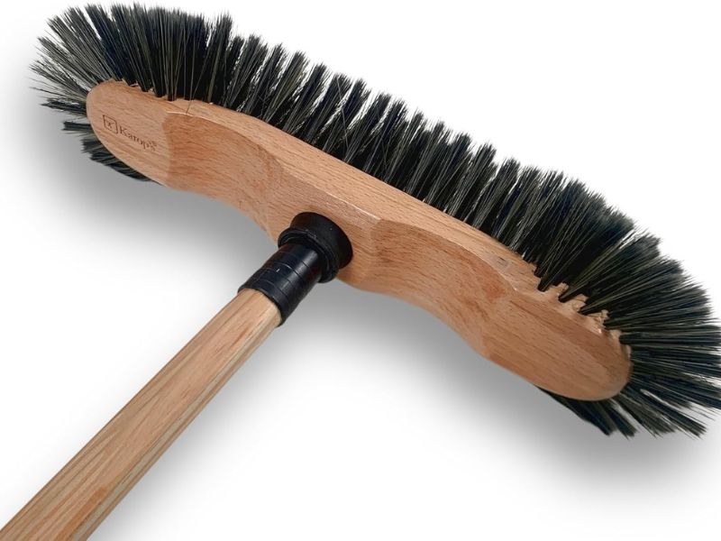 Balai demi tête fibres PET grises | Sortie 50 mm | Haute qualité KAROP'S – Image 6