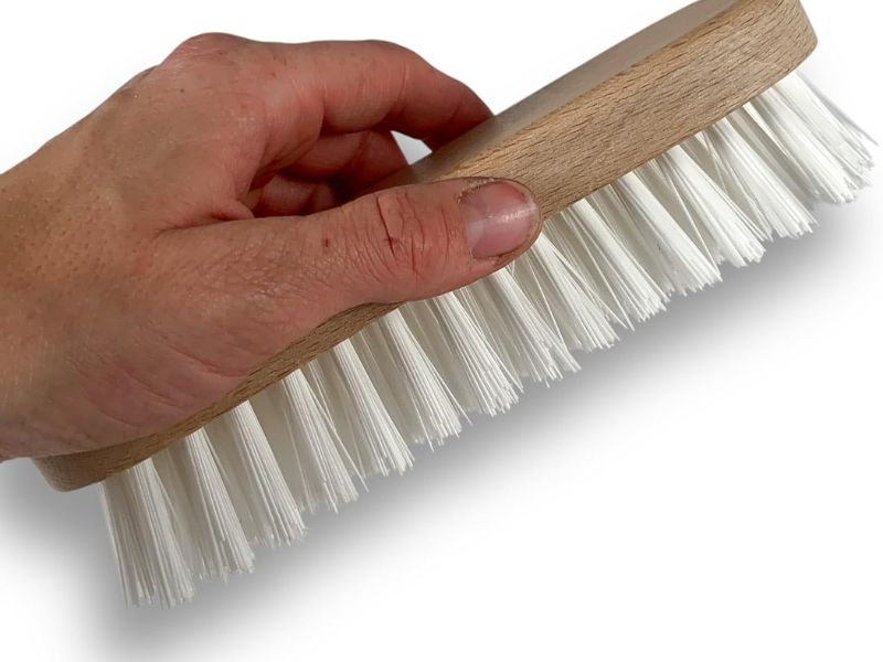 Brosse à laver violon nylon blanc | Sortie 30 mm | Haute qualité KAROP'S – Image 4