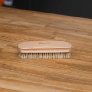 Alternative view of Brosse chaussure polissoir soie noire et soie blanche | Sortie 20 mm | Haute qualité KAROP'S