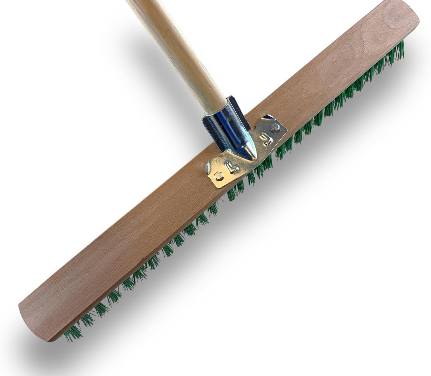 Balais de jardinage 60 cm en fibre PVC verte résistante – Image 2