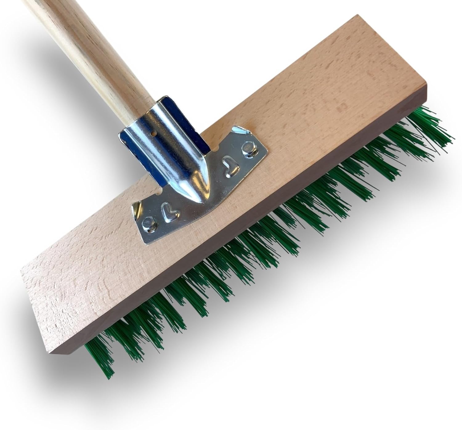 Balais de jardinage cantonnier 32 cm en fibre PVC verte résistante | Sortie 90 mm – Image 4