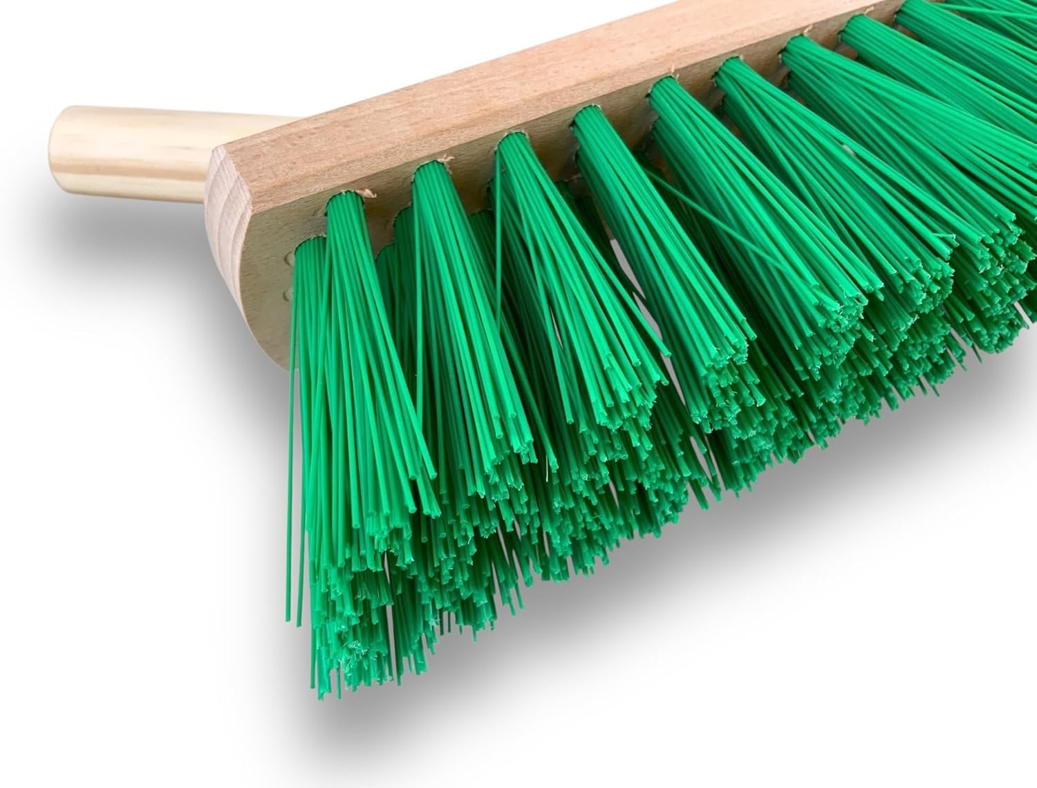 Balais de jardinage 60 cm en fibre PVC verte résistante – Image 3