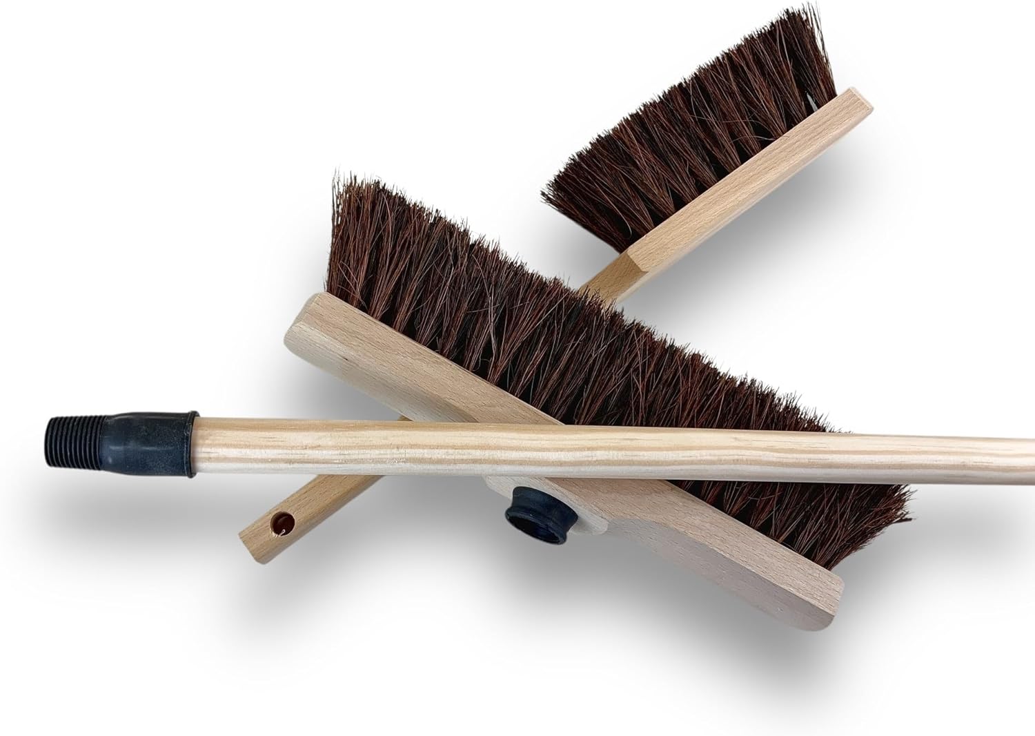 Lot balais droit et balayettes fibre arenga