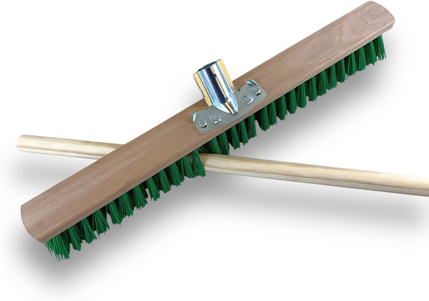 Balais de jardinage 60 cm en fibre PVC verte résistante