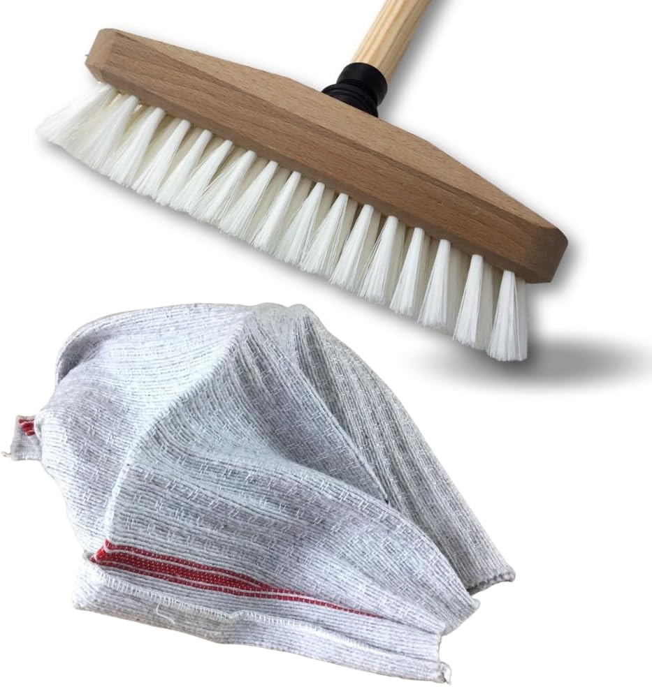 Balai brosse lave pont avec 3 serpillières ultra absorbantes – Image 6