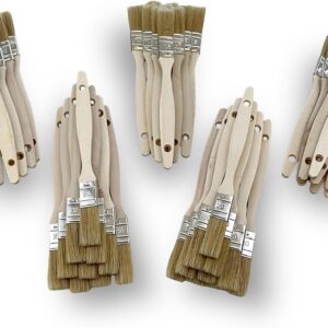 Lot de 50 pinceaux queue de morue | Différents diamètres - 30 mm