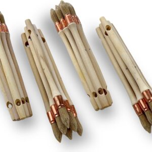 Alternative view of Lot de 24 pinceaux à rechampir | Différents diamètres