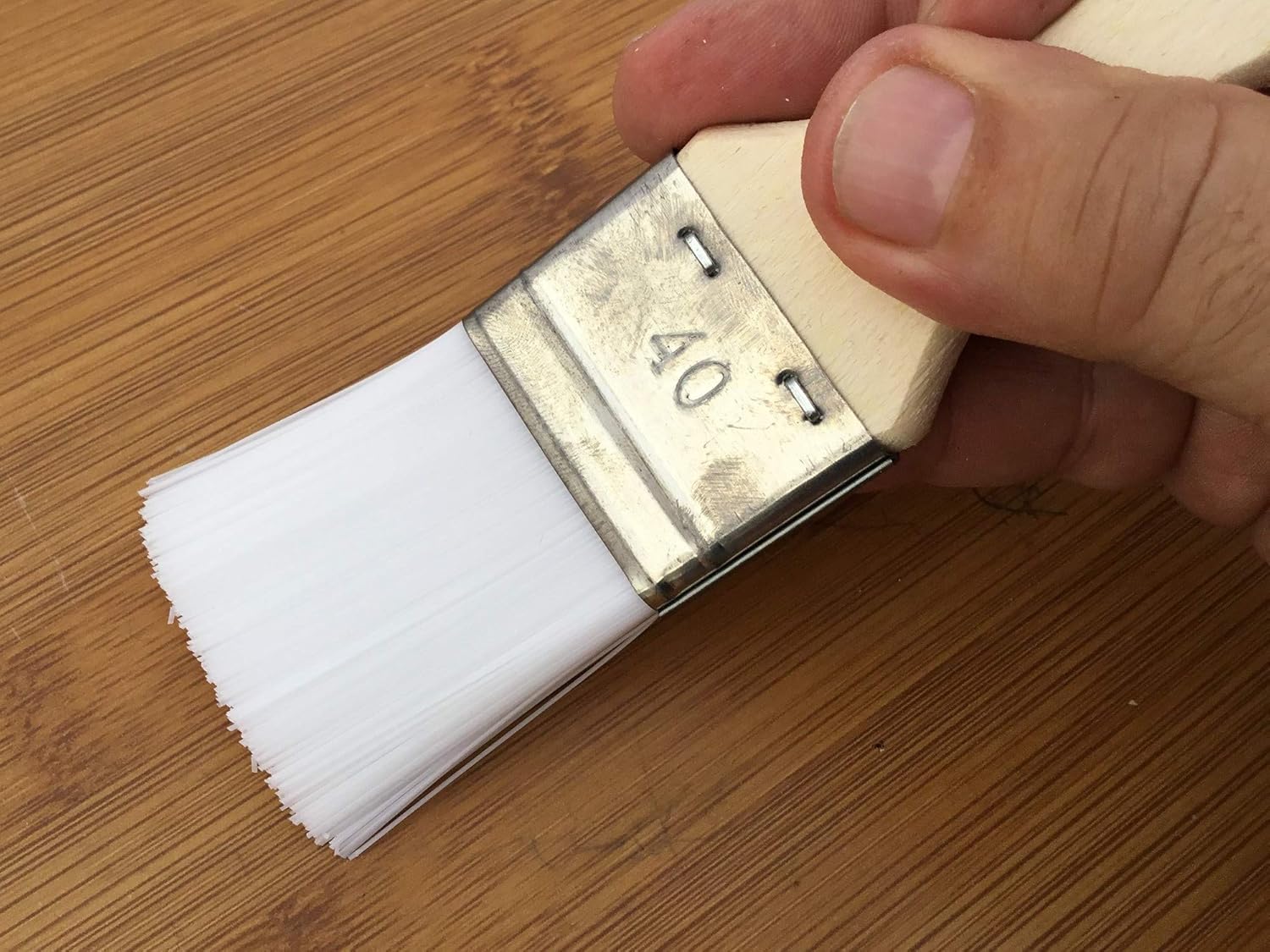 Pinceau de Nettoyage Queue de morue | Lot de 12 | Nylon | Largeur 40mm – Image 4