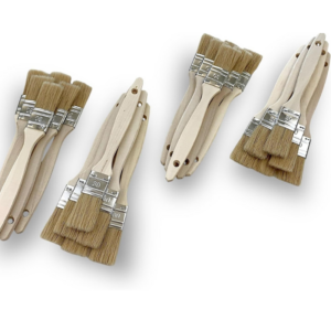 Lot de 24 pinceaux queue de morue simple épaisseur