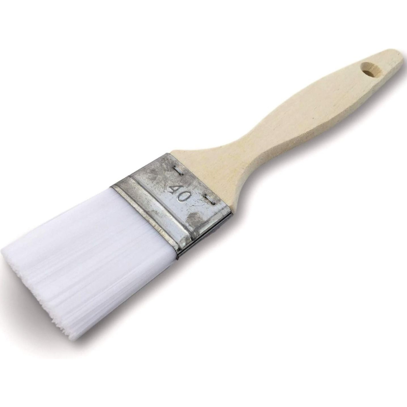 Pinceau de Nettoyage Queue de morue | Lot de 12 | Nylon | Largeur 40mm